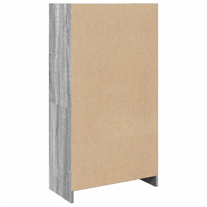 Libreria Grigio Sonoma 57x28,5x107,5 cm in Legno Multistrato | homemem39