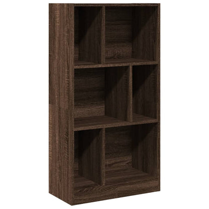 Libreria Rovere Marrone 57x28,5x107,5 cm in Legno Multistrato | homemem39