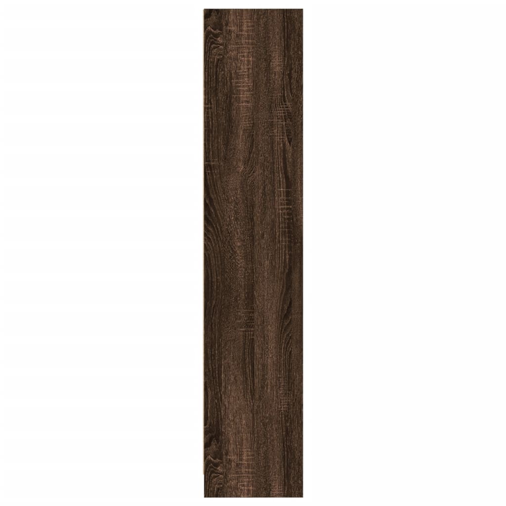 Libreria Rovere Marrone 57x28,5x107,5 cm in Legno Multistrato | homemem39