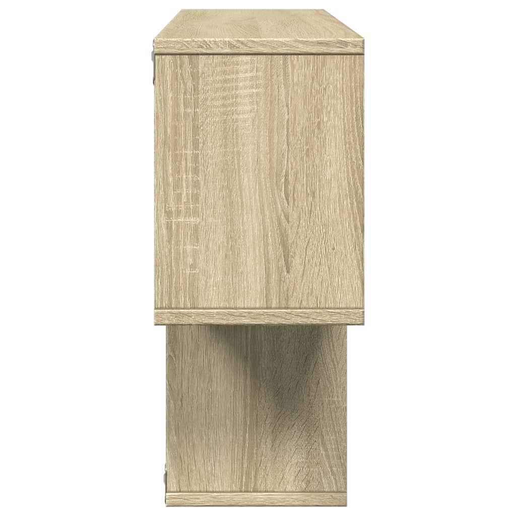 Scaffale a Parete Rovere Sonoma 100x20x53cm Legno Multistrato | homemem39