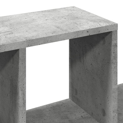 Scaffale a Muro Grigio Cemento 100x20x53 cm Legno Multistrato | homemem39