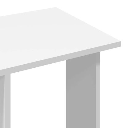 Armadio con ruote Bianco 102x38x110 cm in Legno Multistrato