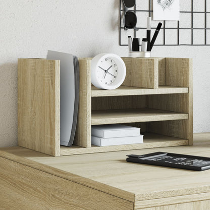 Organizer Scrivania Rovere Sonoma 44,5x24x25 Legno Multistrato | homemem39