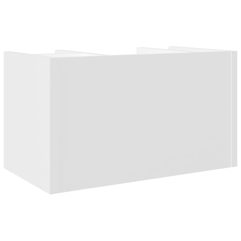 Organizer Scrivania Grigio Cemento 44,5x24x25 Legno Multistrato | homemem39