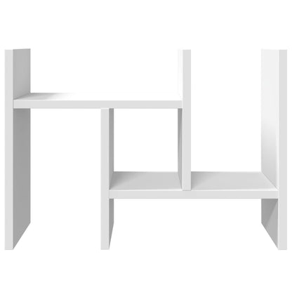 Organizer Scrivania Bianco 34,5x15,5x35,5 cm Legno Multistrato