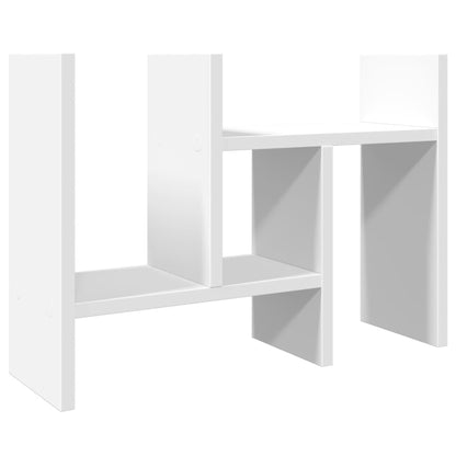 Organizer Scrivania Bianco 34,5x15,5x35,5 cm Legno Multistrato