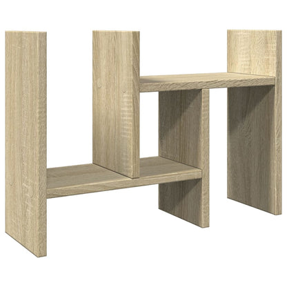 Organizer Scrivania Rovere Sonoma 34,5x15,5x35,5 cm Multistrato | homemem39