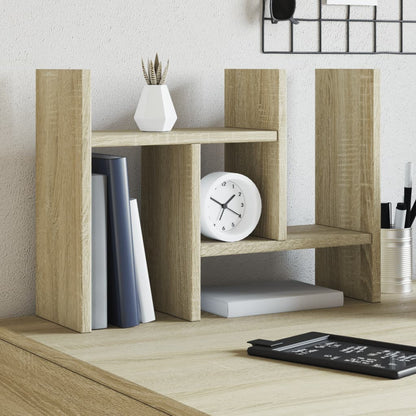 Organizer Scrivania Rovere Sonoma 34,5x15,5x35,5 cm Multistrato | homemem39