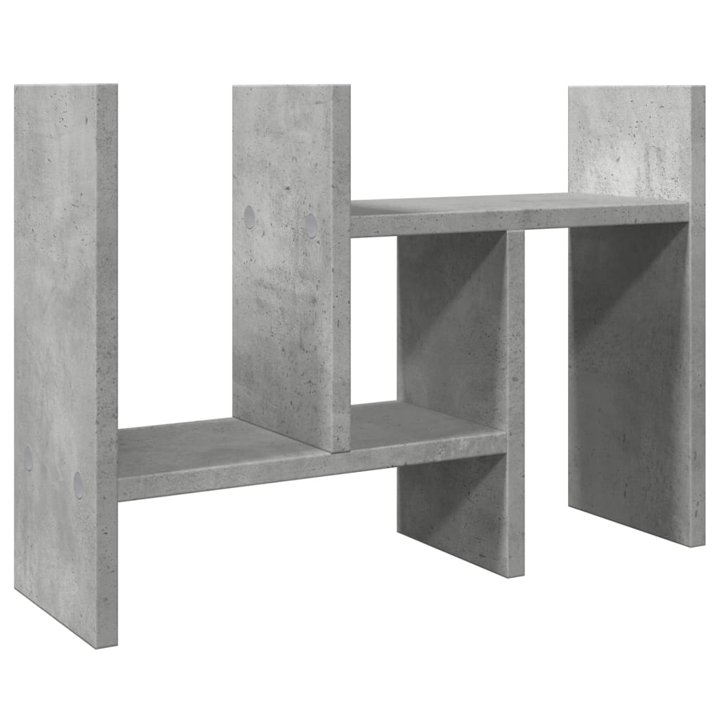 Organizer Scrivania Grigio Cemento 34,5x15,5x35,5cm Multistrato | homemem39