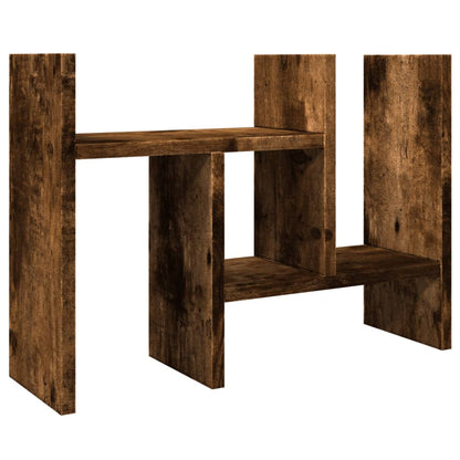 Organizer Scrivania Rovere Fumo 34,5x15,5x35,5 cm Multistrato