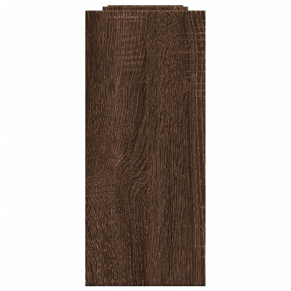 Organizer Scrivania Rovere Marrone 34,5x15,5x35,5cm Multistrato