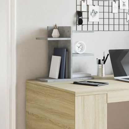 Organizer da Scrivania Bianco 42x21,5x42 cm Legno Multistrato | homemem39
