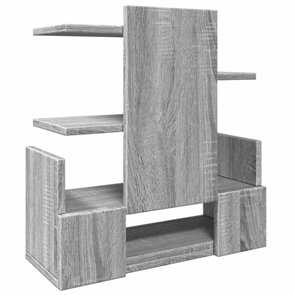 Organizer Scrivania Grigio Sonoma 49x20x52,5 cm Multistrato | homemem39