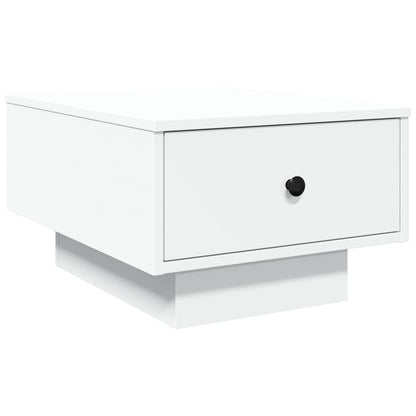 Tavolino da Salotto Bianco 60x45x31 cm in Legno Multistrato | homemem39