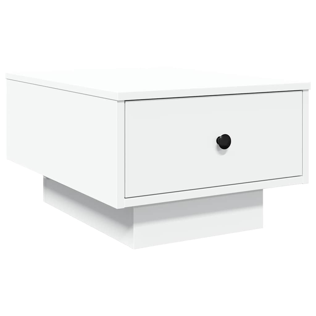 Tavolino da Salotto Bianco 60x45x31 cm in Legno Multistrato | homemem39