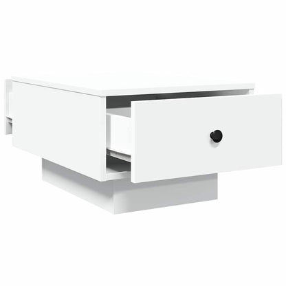 Tavolino da Salotto Bianco 60x45x31 cm in Legno Multistrato | homemem39