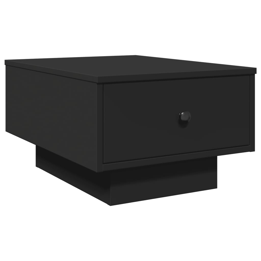 Tavolino da Salotto Nero 60x45x31 cm in Legno Multistrato | homemem39