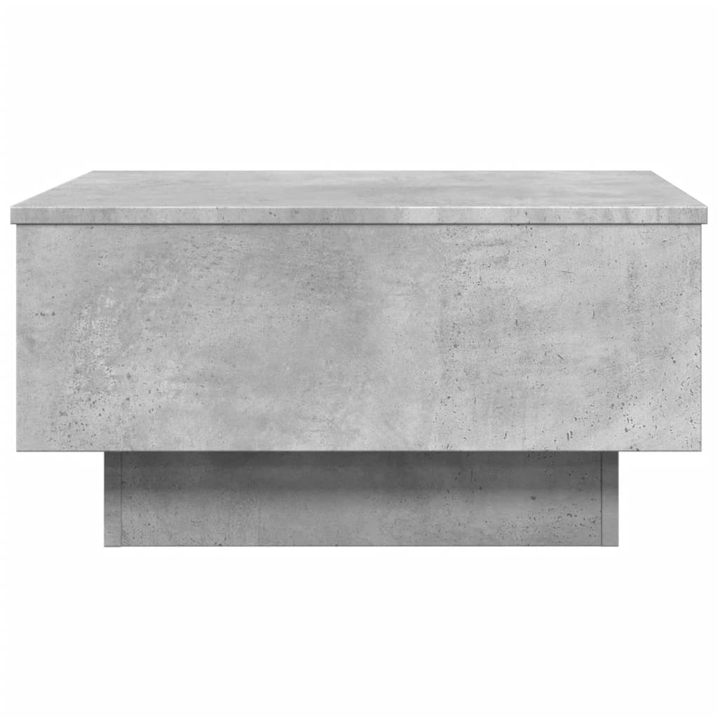 Tavolino da Salotto Grigio Cemento 60x45x31cm Legno Multistrato | homemem39
