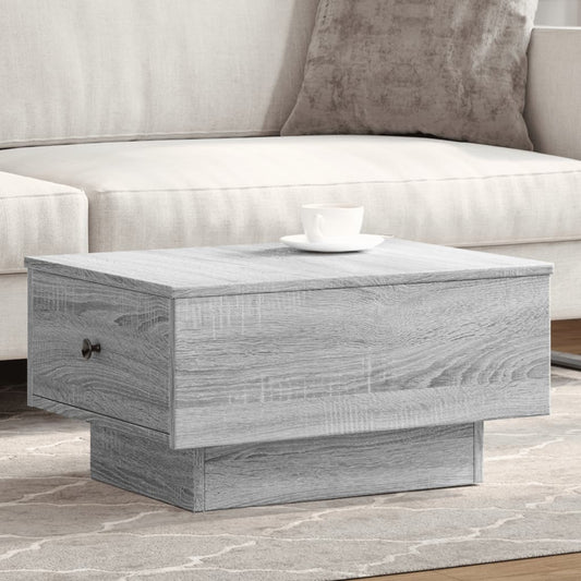 Tavolino Salotto Grigio Sonoma 60x45x31 cm Legno Multistrato | homemem39