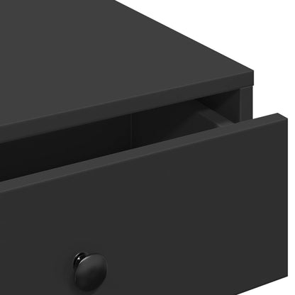 Tavolino da Salotto Nero 90x90x28 cm in Truciolato | homemem39