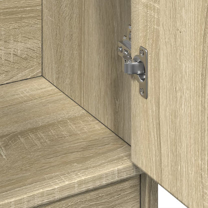 Mobile Lavabo Rovere Sonoma 63x29x55 cm Legno Multistrato