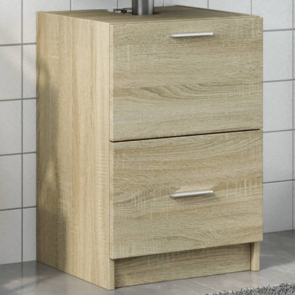 Mobile Sottolavabo Rovere Sonoma 63x30x54 cm in Truciolare | homemem39