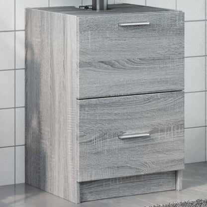 Mobile Lavabo Grigio Sonoma 40x37x59 cm in Truciolare | homemem39