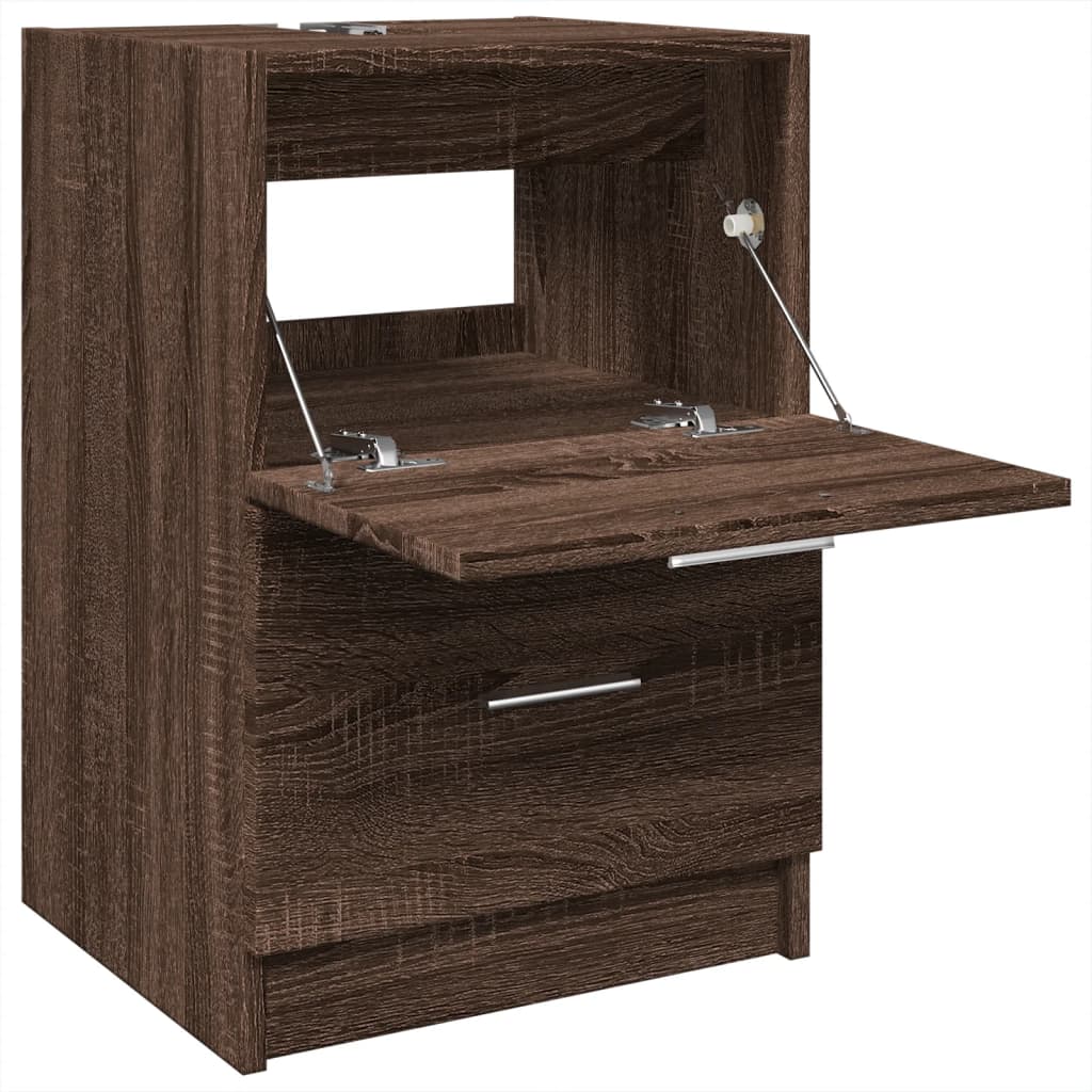 Mobile Lavabo Rovere Marrone 40x37x59 cm in Truciolare | homemem39