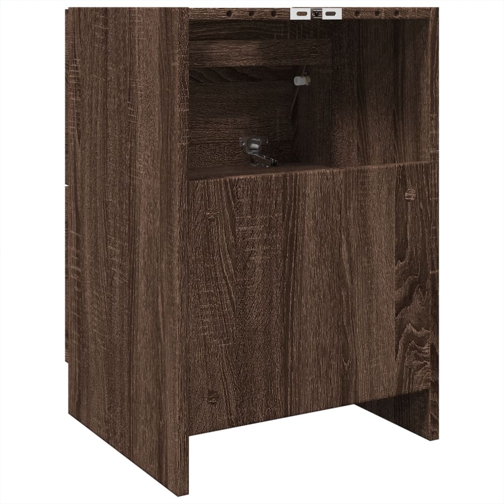 Mobile Lavabo Rovere Marrone 40x37x59 cm in Truciolare | homemem39