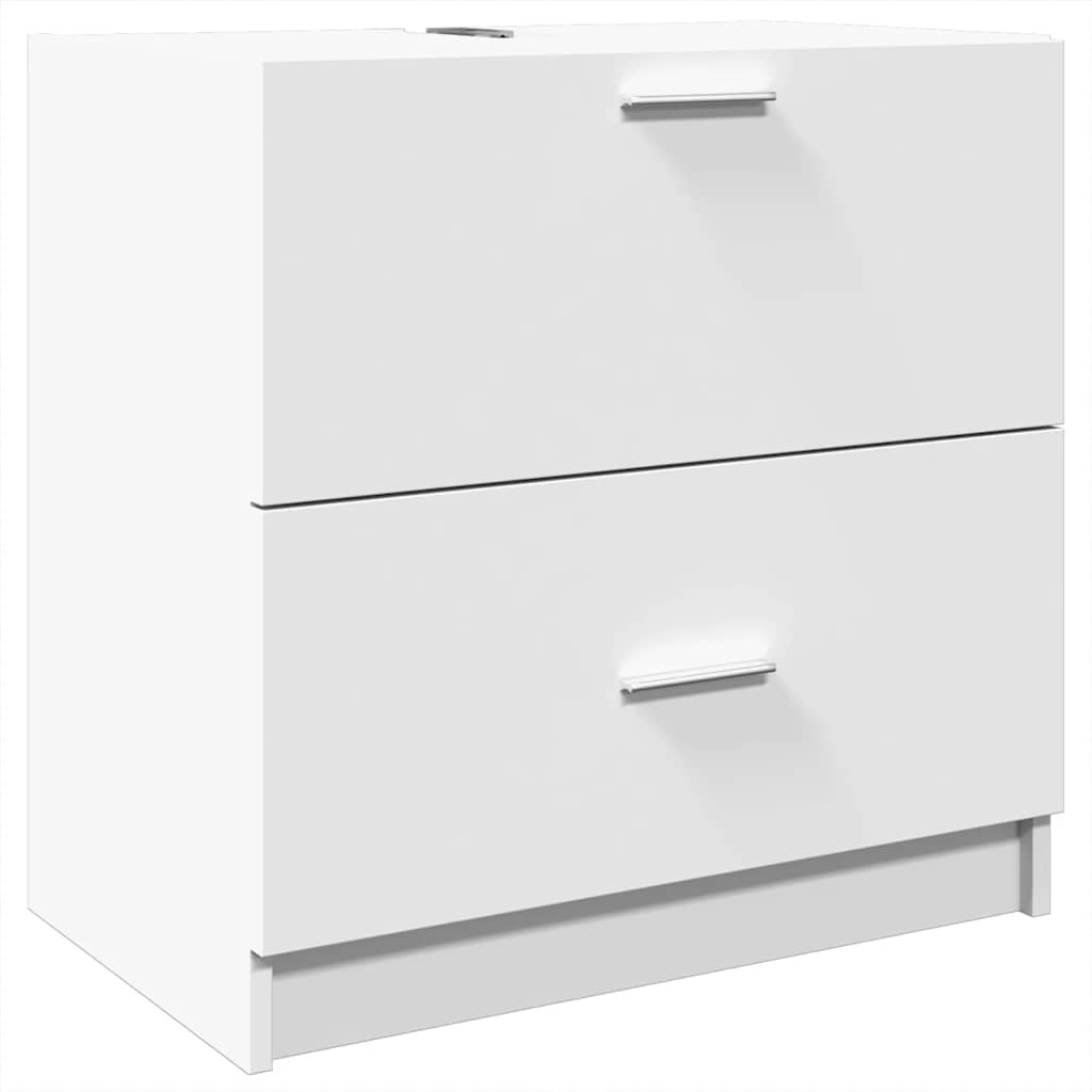 Mobile Lavabo Bianco 59x37x59 cm in Truciolare | homemem39