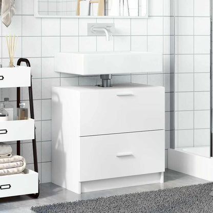 Mobile Lavabo Bianco 59x37x59 cm in Truciolare | homemem39