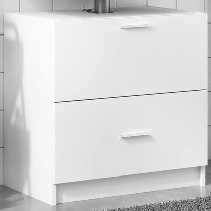 Mobile Lavabo Bianco 59x37x59 cm in Truciolare | homemem39