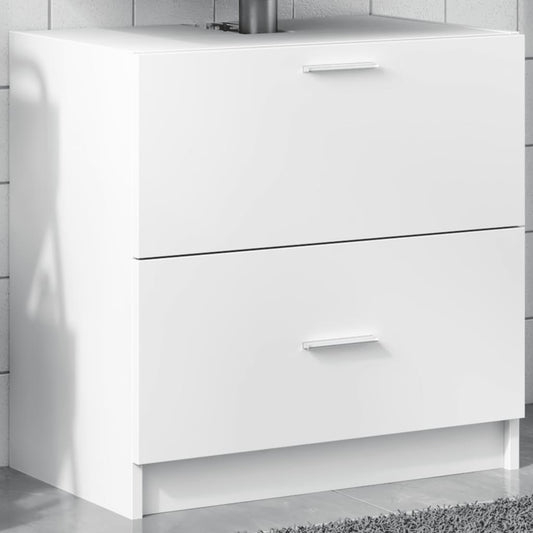 Mobile Lavabo Bianco 59x37x59 cm in Truciolare | homemem39