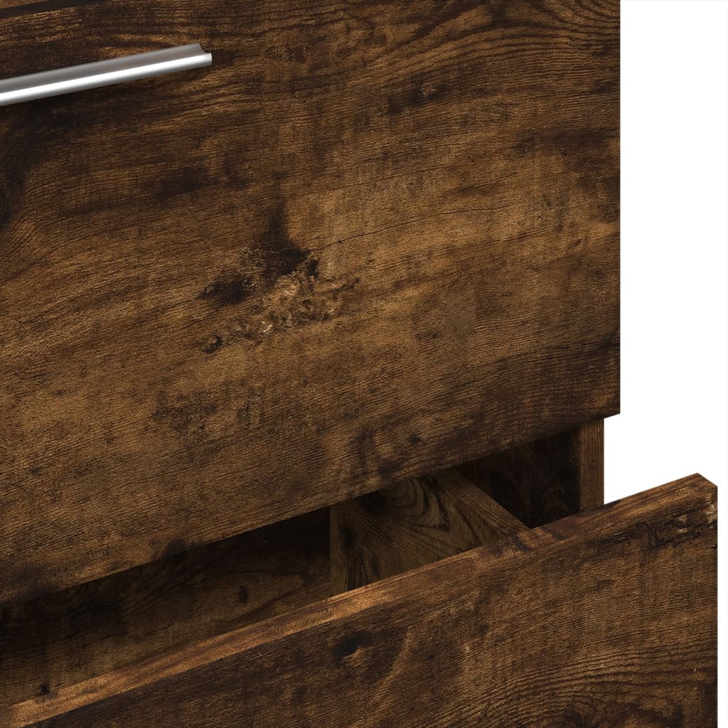 Mobile Lavabo Rovere Fumo 59x37x59 cm in Truciolare