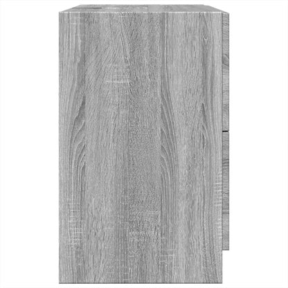 Mobile Lavabo Grigio Sonoma 59x37x59 cm in Truciolare | homemem39