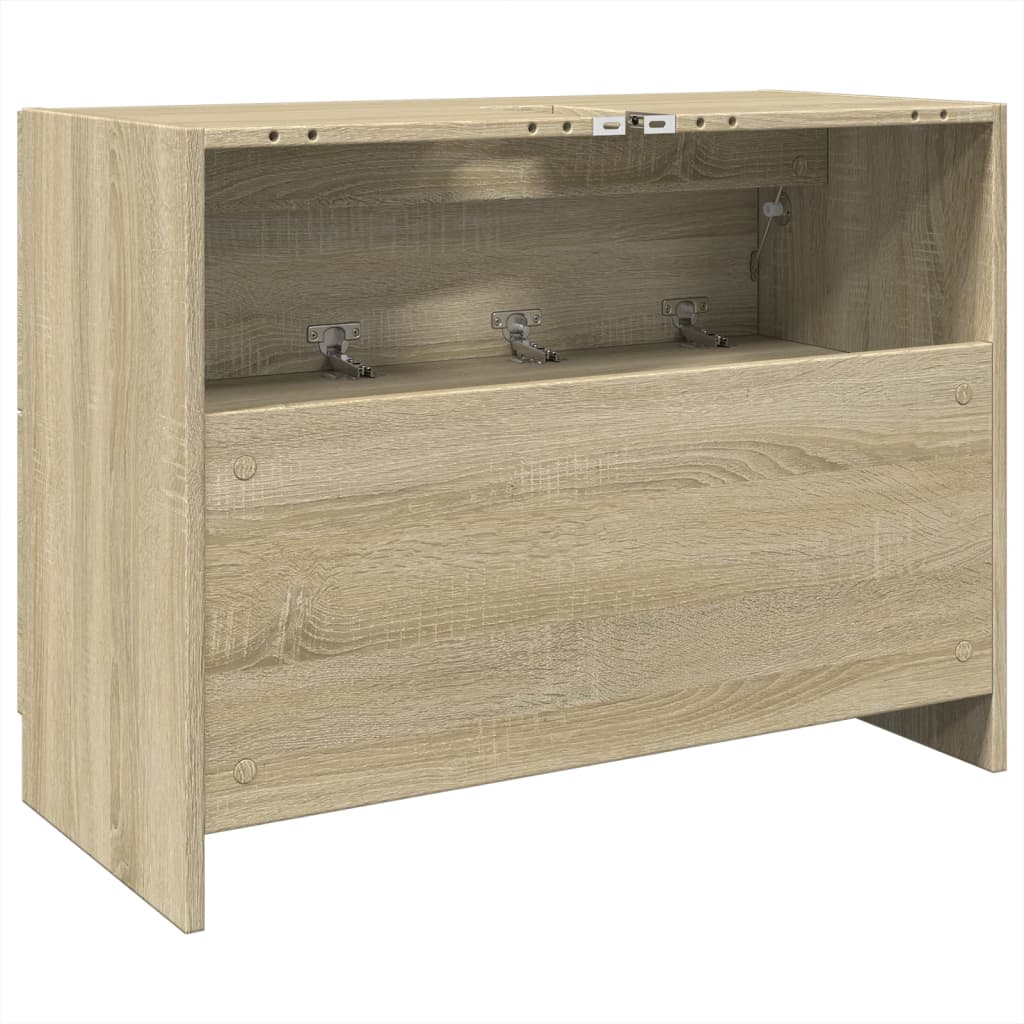 Mobile Sottolavabo Rovere Sonoma 78x37x59 cm in Truciolare | homemem39