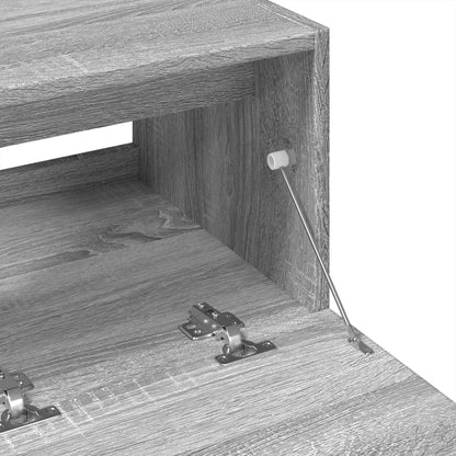 Mobile Lavabo Grigio Sonoma 78x37x59 cm in Truciolare