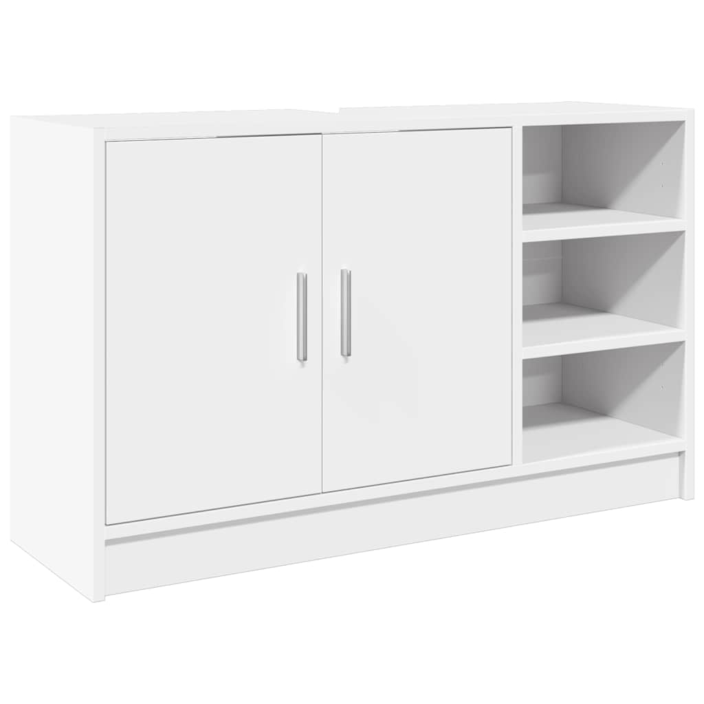 Mobile Lavabo Bianco 90x29x55 cm in Truciolato | homemem39