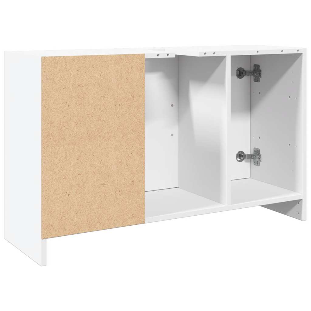 Mobile Lavabo Bianco 90x29x55 cm in Truciolato | homemem39