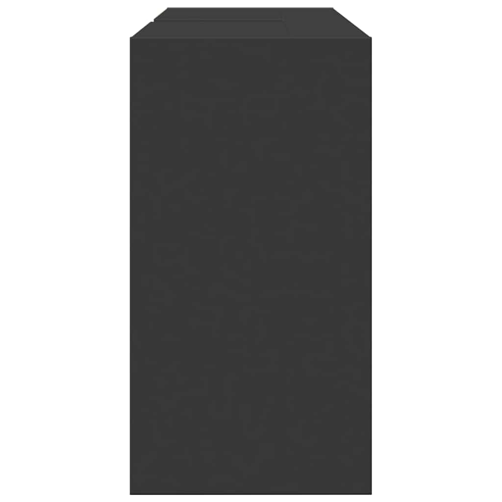 Mobile Lavabo Nero 90x29x55 cm in Truciolato | homemem39