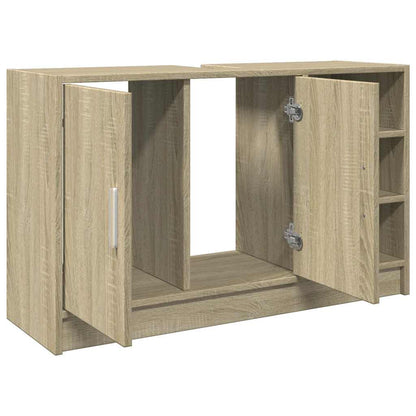 Mobile Lavabo Rovere Sonoma 90x29x55 cm in Truciolare | homemem39