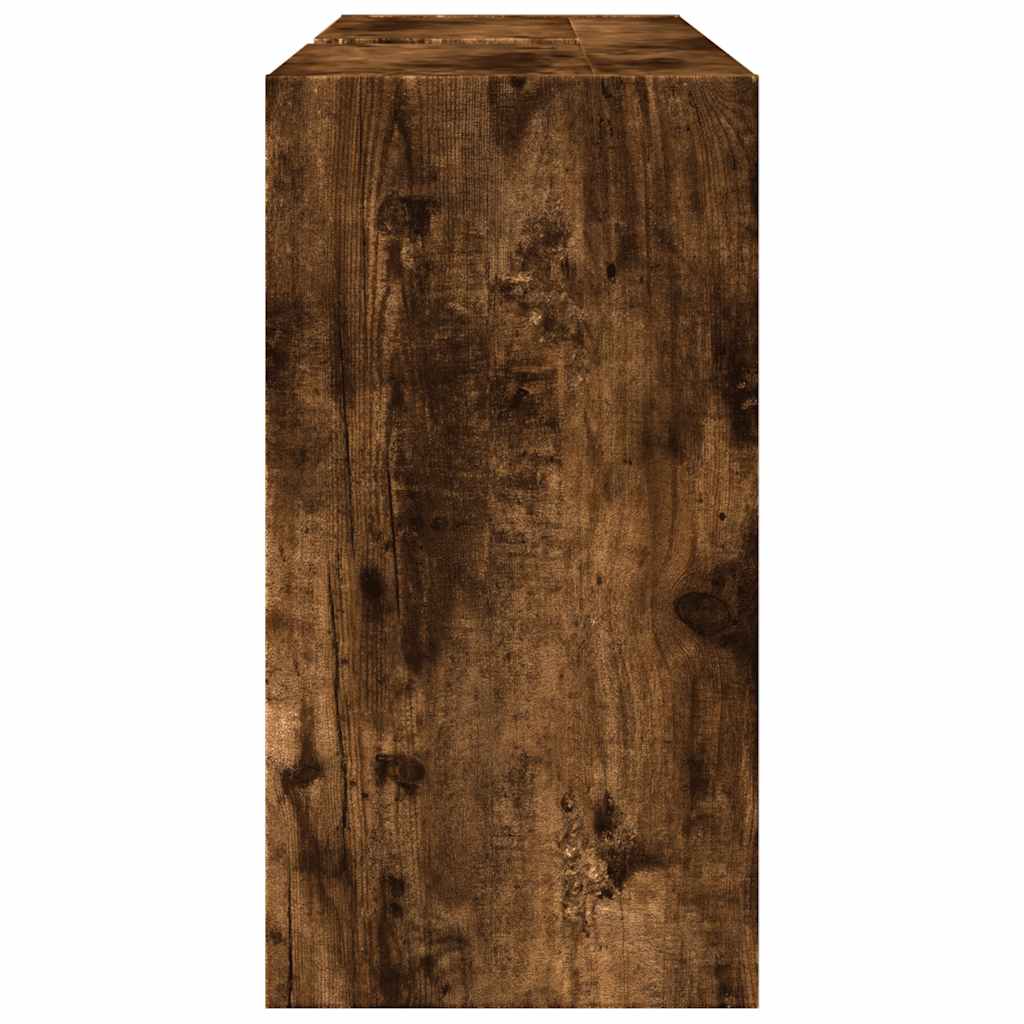 Mobile Lavabo Rovere Fumo 90x29x55 cm in Truciolare | homemem39