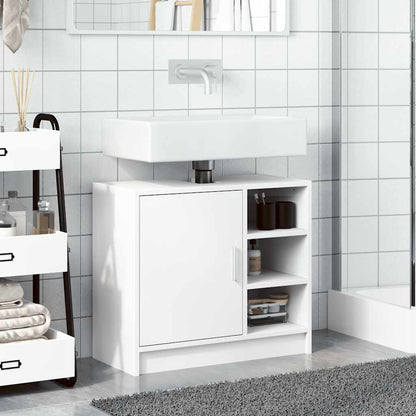 Mobile Lavabo Bianco 63x29x55 cm in Truciolato | homemem39