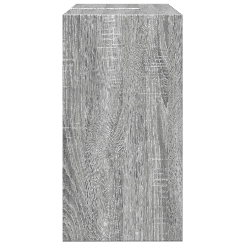 Mobile Lavabo Grigio Sonoma 63x29x55 cm in Legno Multistrato | homemem39