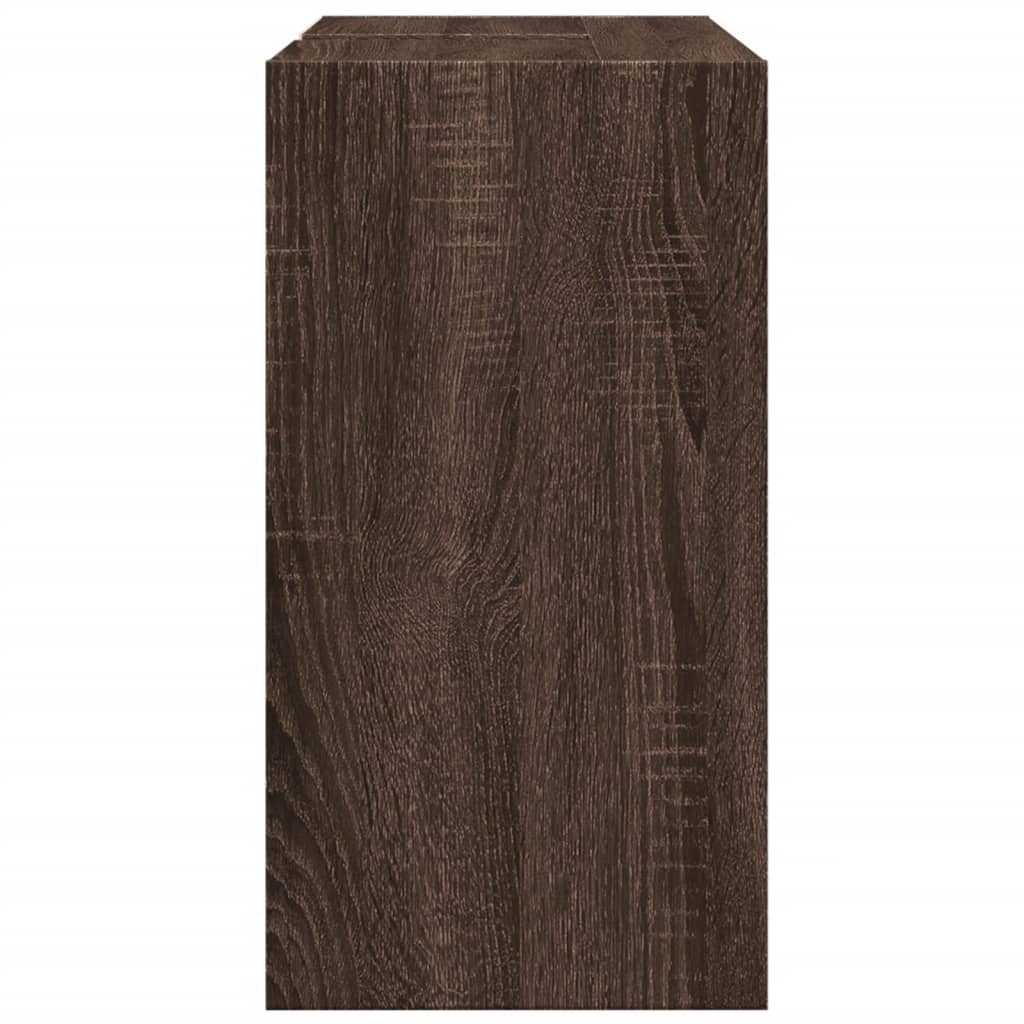 Mobile Lavabo Rovere Fumo 63x29x55 cm in Truciolare | homemem39