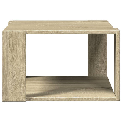 Tavolino Salotto Rovere Sonoma 51,5x51,5x30cm Legno Multistrato | homemem39