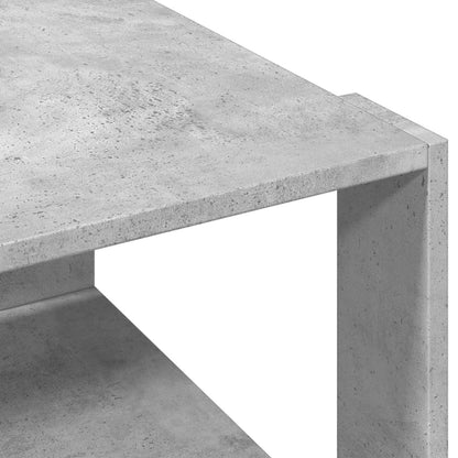 Tavolino Salotto Grigio Cemento 51,5x51,5x30 Legno Multistrato | homemem39