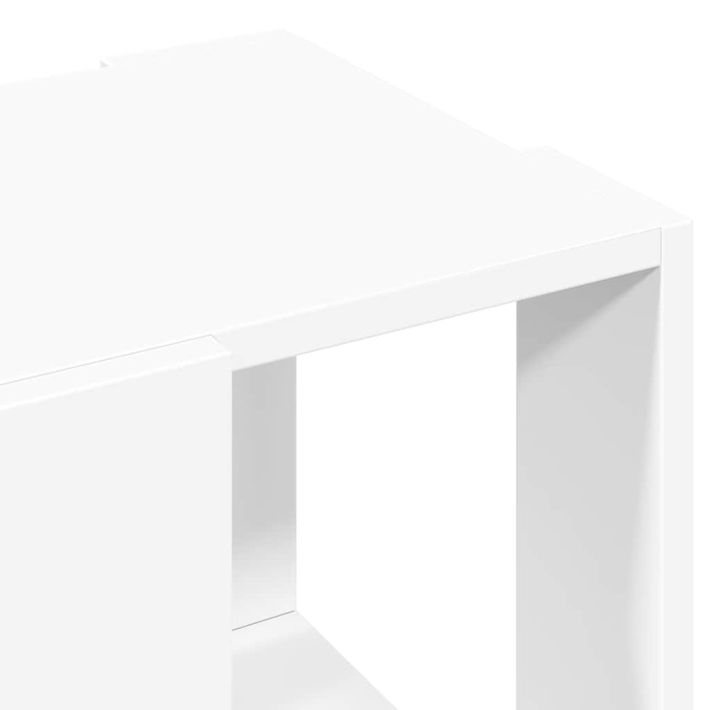 Tavolino da Salotto Bianco 32x32x30 cm in Legno Multistrato | homemem39