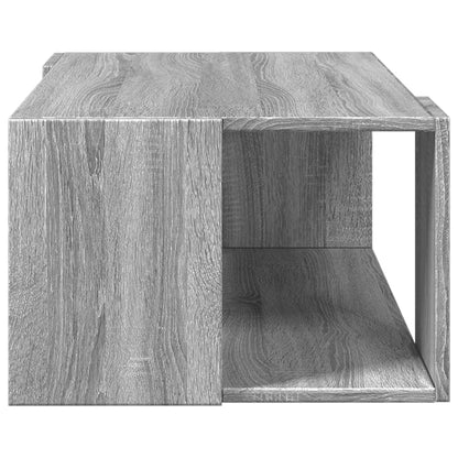 Tavolino Salotto Grigio Sonoma 89,5x48x30 cm Legno Multistrato