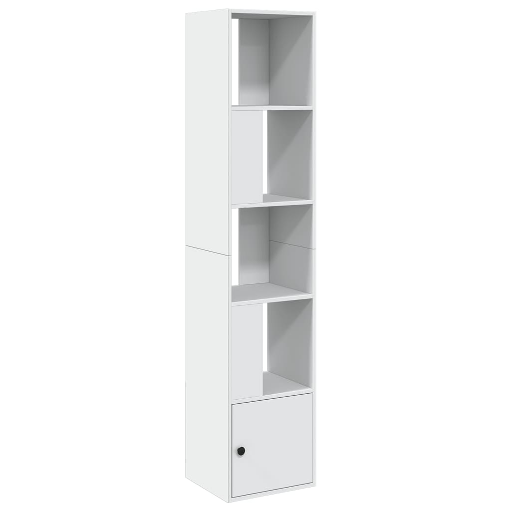 Libreria Bianca 40x36x189 cm in Legno Multistrato | homemem39